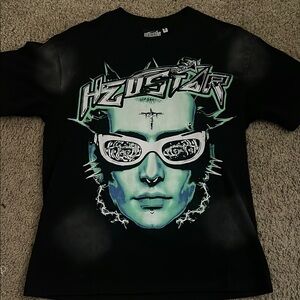 Black Graphic Men's Shirt